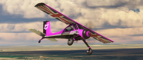 Livery Wilga - eSTOL Katblueflame
