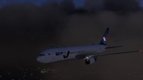 Livery Azur Air for CS767-300ER  RA-73030