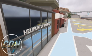 LNMC - Heliport de Monaco for MSFS 2024 thumbnail 1