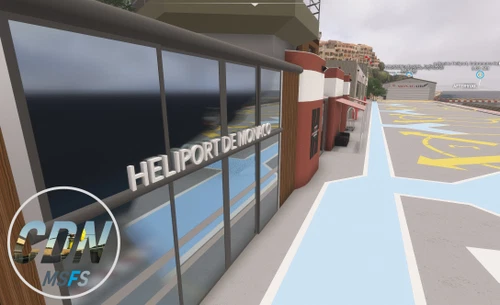 LNMC - Heliport de Monaco for MSFS 2024