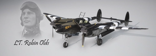 Lockheed P-38L SCAT II, 43-28707, 479th FG, LT Robin Olds