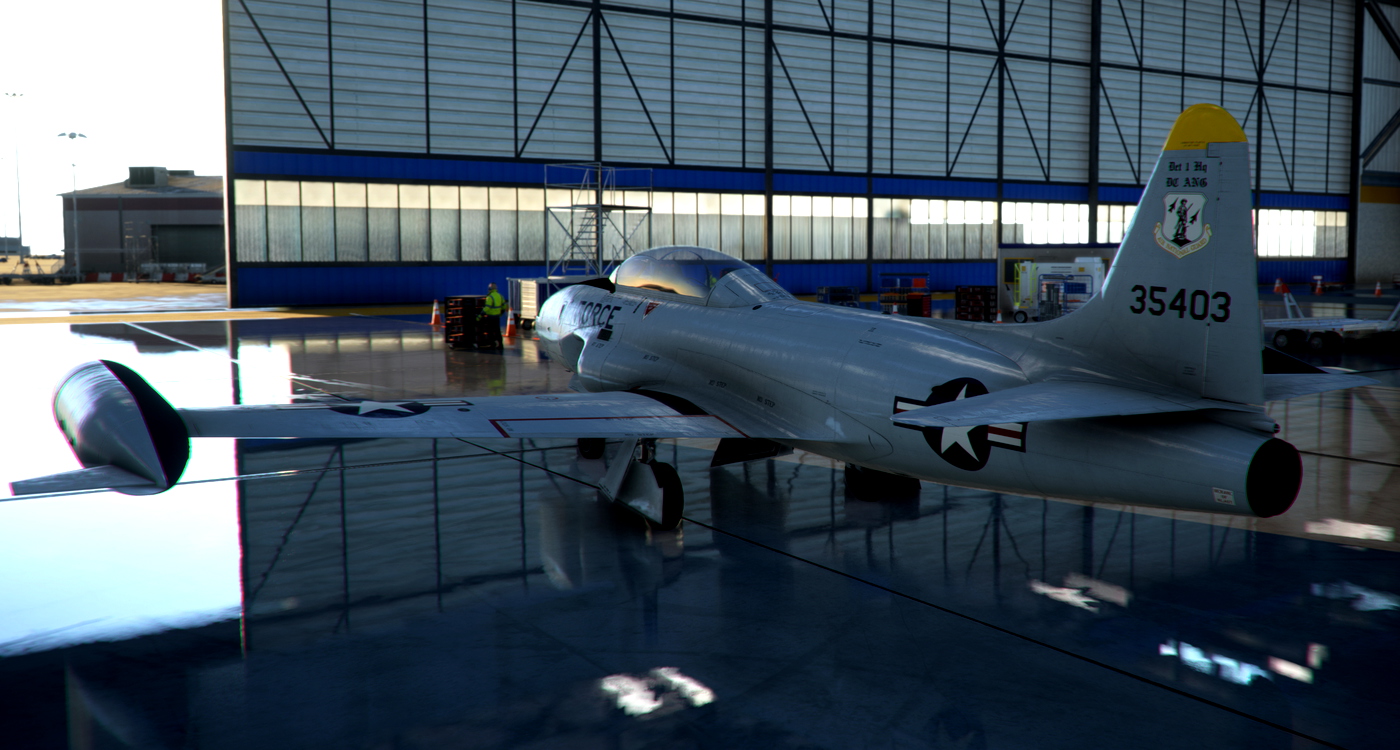 Lockheed T-33A, 113th TFW, DC Air National Guard pour Microsoft Flight ...
