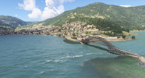 Loftesnes Bridge in Sogndal