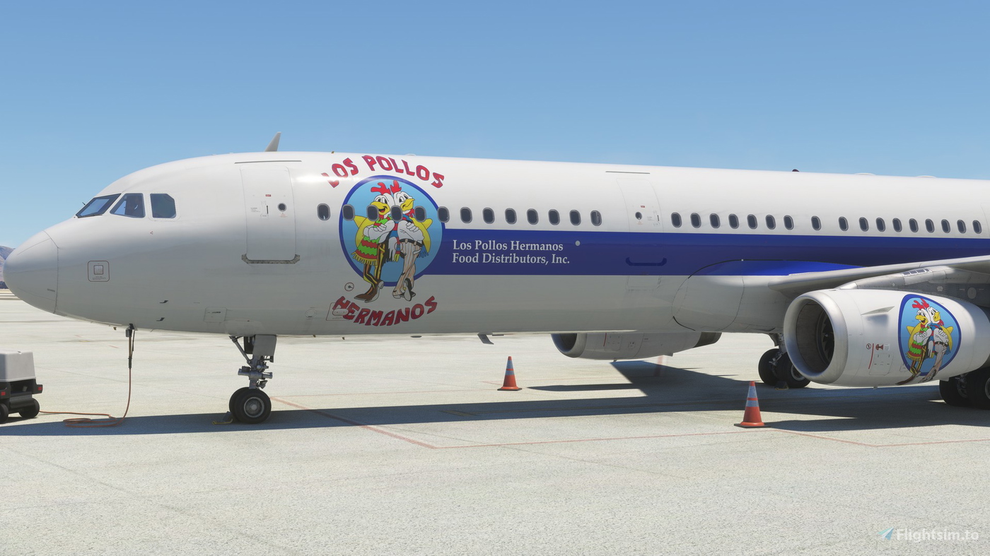 Los Pollos Hermanos (Fenix A321) para Microsoft Flight Simulator | MSFS
