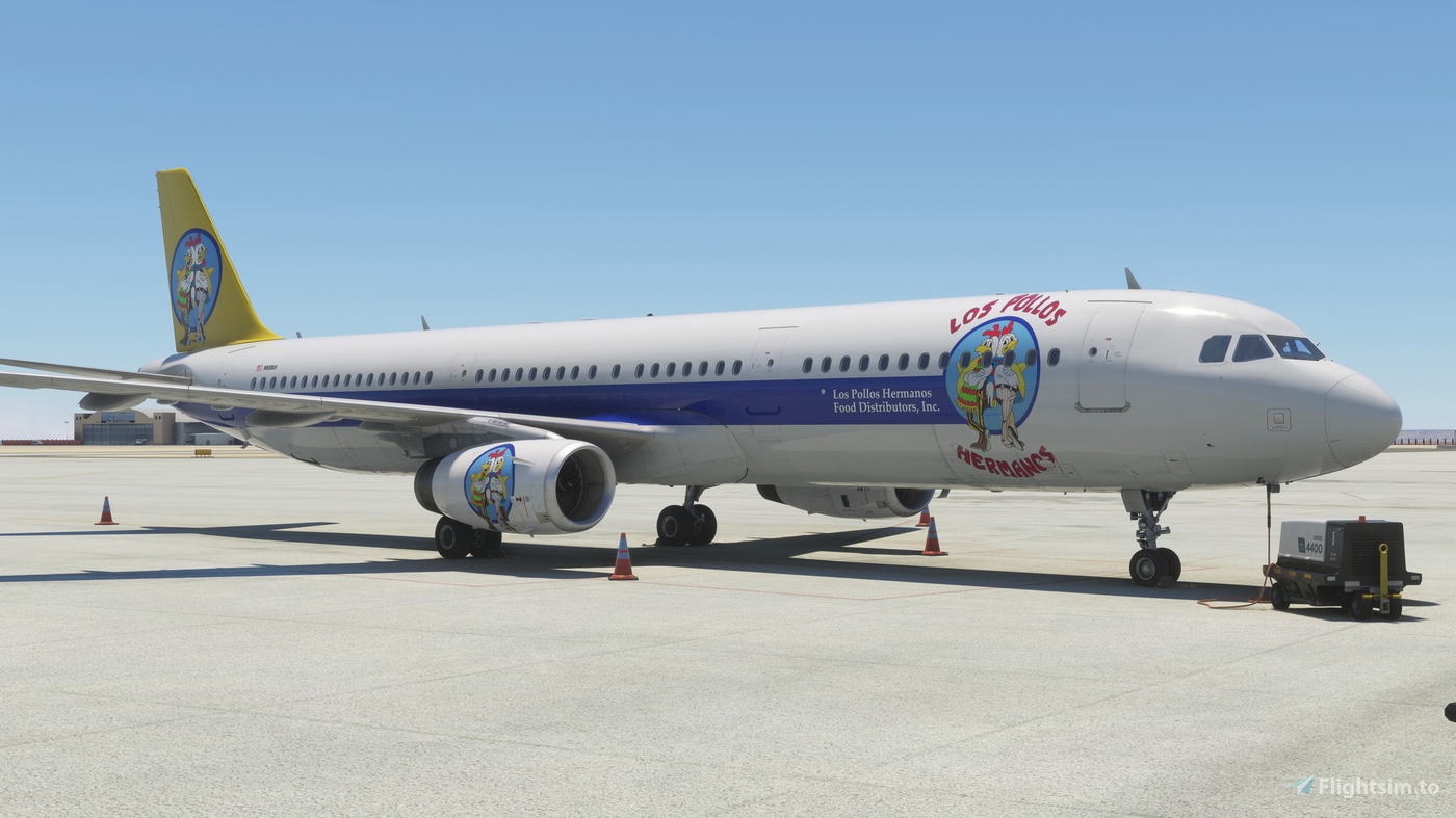 Los Pollos Hermanos (Fenix A321) para Microsoft Flight Simulator | MSFS
