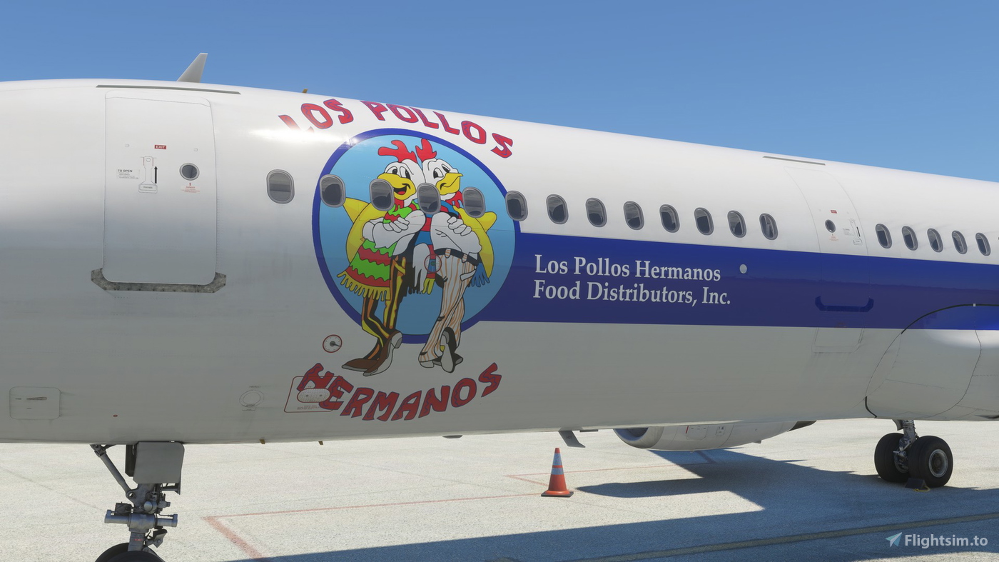 Los Pollos Hermanos (Fenix A321) para Microsoft Flight Simulator | MSFS