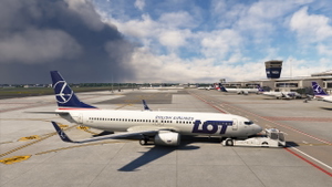 LOT Polish Airlines -Boeing 737-800 I reg. SP-LWC  thumbnail 2