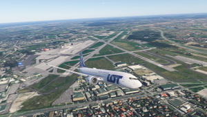 LOT Polish Airlines SPLVA Asobo Boeing 737 MAX 8 - 8K thumbnail 5