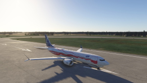 LOT Polish Airlines SPLVD "Proud of Poland's Independence" Asobo Boeing 737 MAX 8 - 8K thumbnail 4