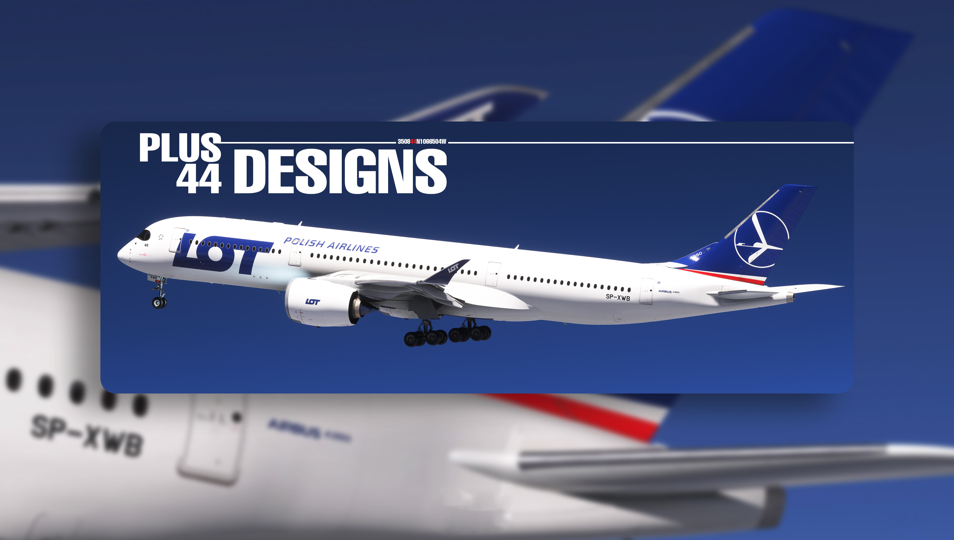 LOT Polish Airlines w/ Cabin (SP-XWB) iniBuilds A350-900 - 8K - Image 1