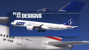 LOT Polish Airlines w/ Cabin (SP-XWB) iniBuilds A350-900 - 8K thumbnail 1