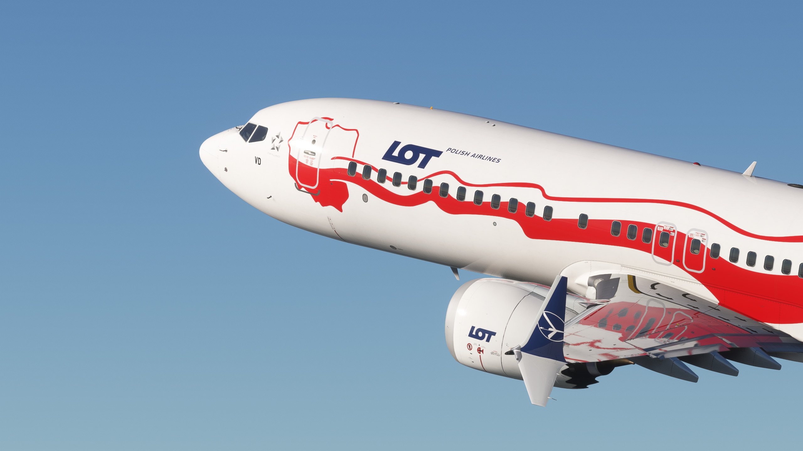 LOT [SP-LVD] w/Cabin IFly B737 MAX 8 - Image 1