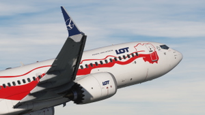 LOT [SP-LVD] w/Cabin IFly B737 MAX 8 thumbnail 4