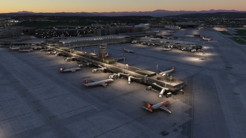 LSZH Zurich FSLTL Static Aircraft (MKStudios)