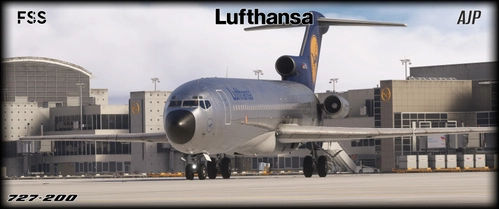 Lufthansa - Bare Metal - D-ABCI - Boeing 727-200