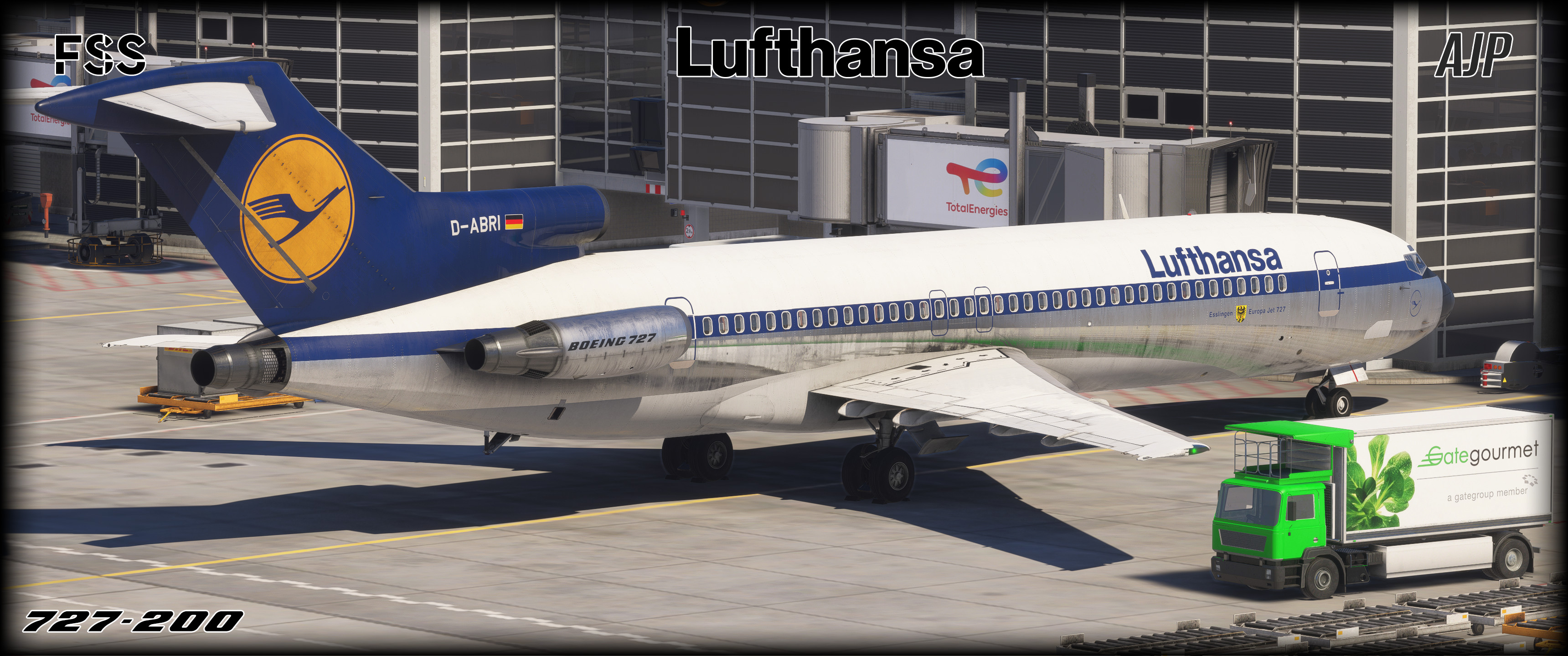 Lufthansa - Retro - D-ABRI - Boeing 727-200 - Aircraft Liveries