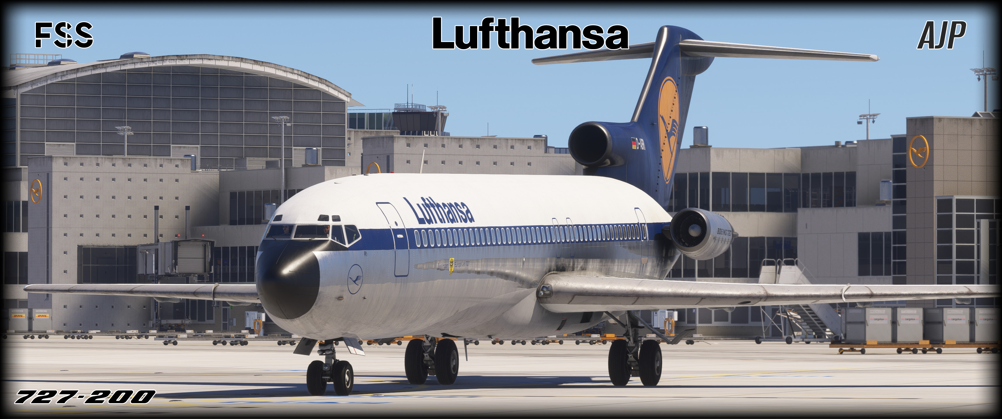 航空機・ヘリコプター herpa200 Lufthansa B727-100 D-ABIR Lufthansa - Retro - D-ABRI - Boeing 727-200 - Aircraft Liveries