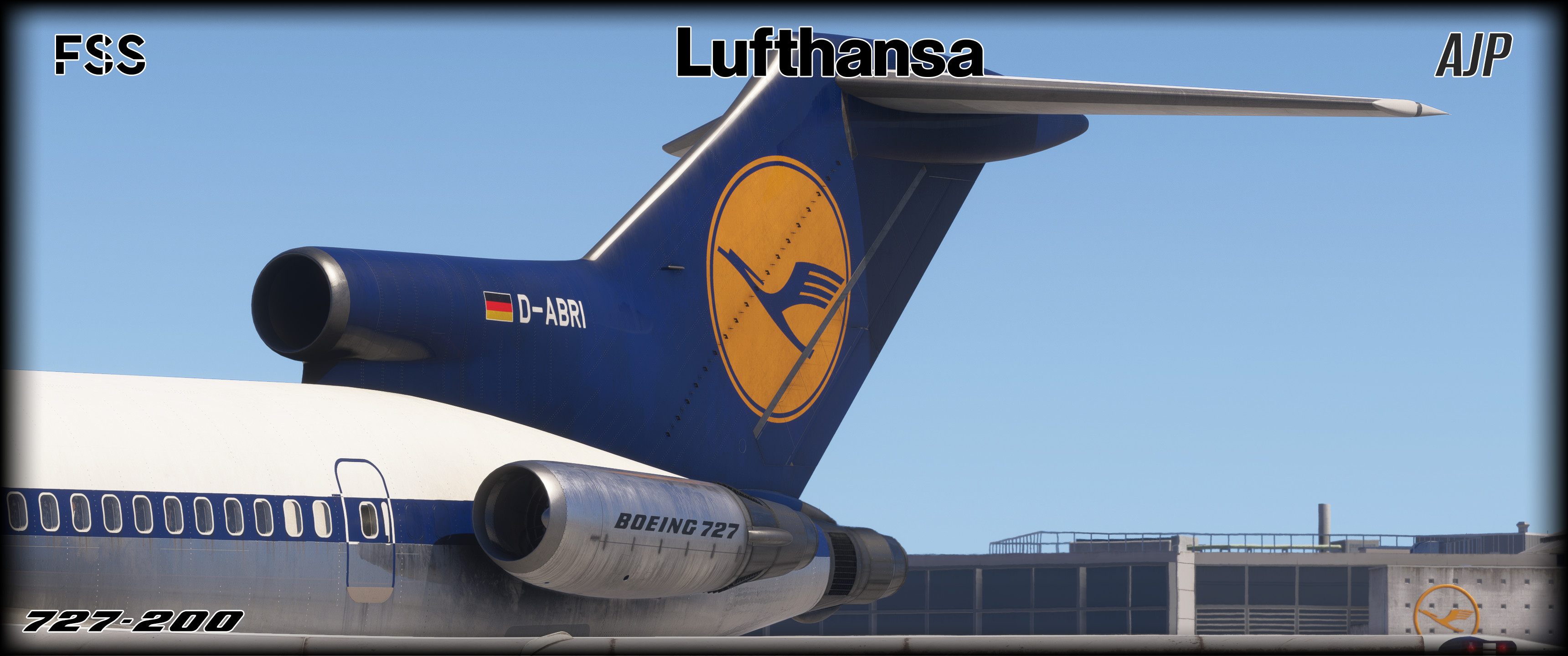 Lufthansa - Retro - D-ABRI - Boeing 727-200 - Aircraft Liveries