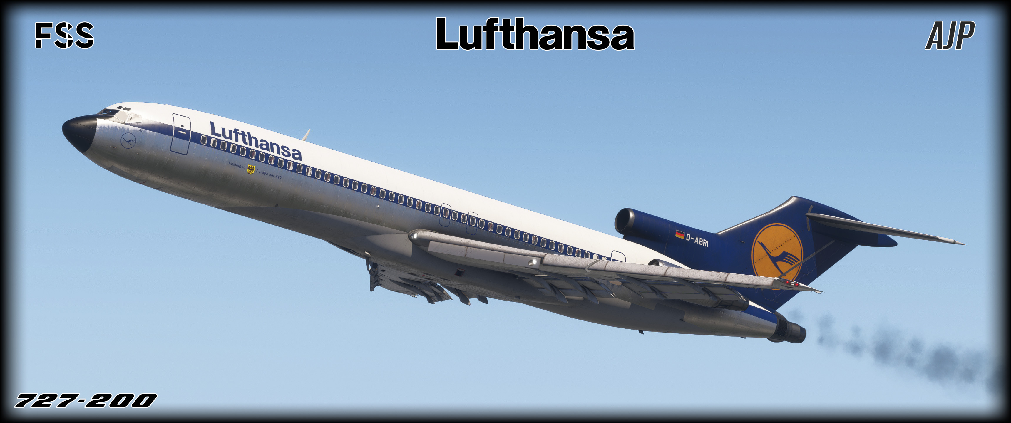 Lufthansa - Retro - D-ABRI - Boeing 727-200 - Aircraft Liveries