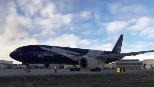 Lufthansa  "100 Yrs" PMDG B777-200LR