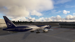 Lufthansa  "100 Yrs" PMDG B777-300ER thumbnail 4
