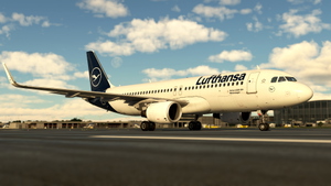 Lufthansa | D-AIWC | Fenix A320 CFM SL | 4K thumbnail 1