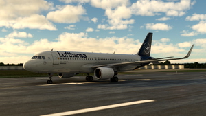Lufthansa | D-AIWC | Fenix A320 CFM SL | 4K thumbnail 4