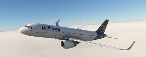 Lufthansa  D-AIWG (Sharklet) | 8K & 4K | Finexsim A320