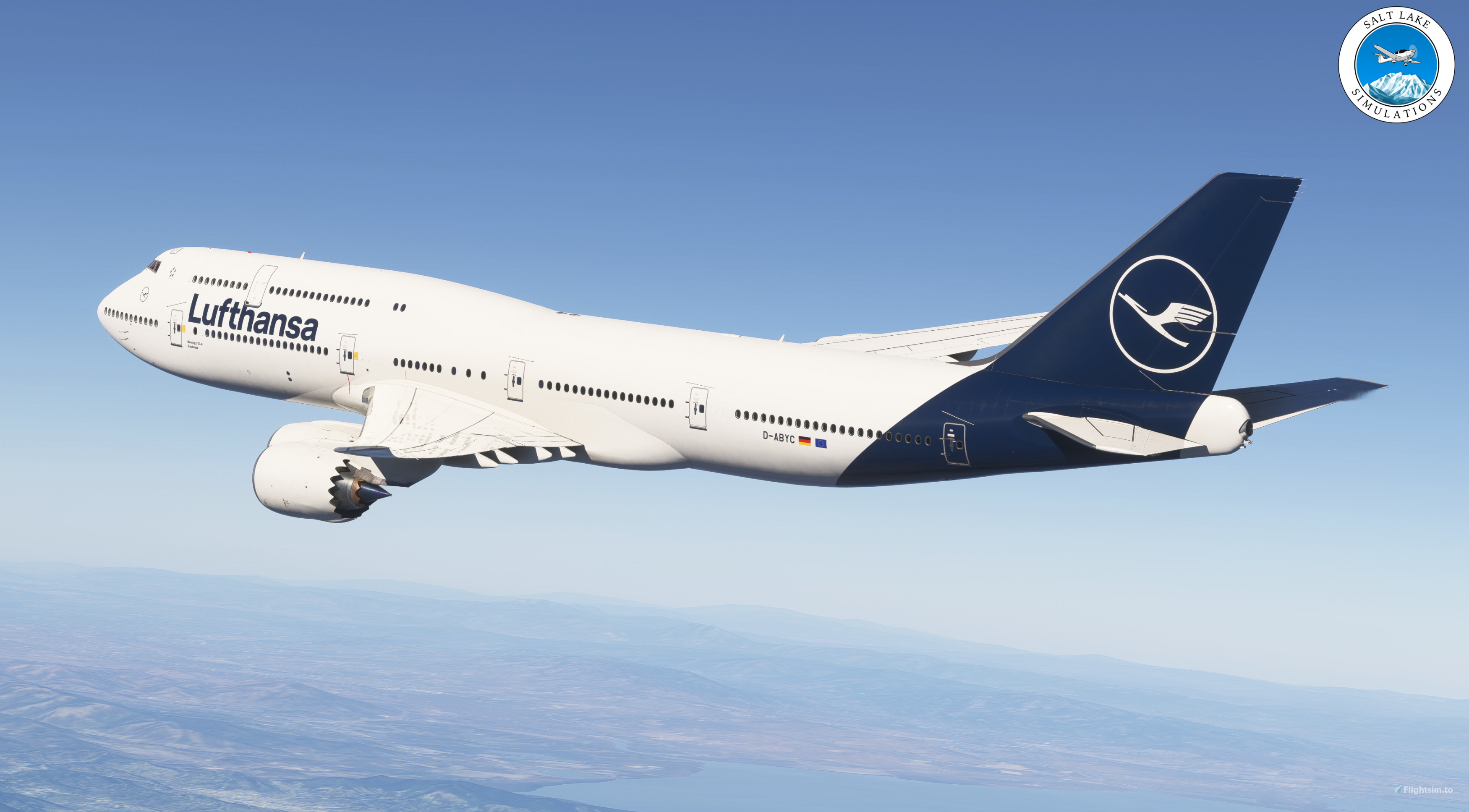 Lufthansa 747-8 D-ABYC w/Cabin [8k] for Microsoft Flight Simulator