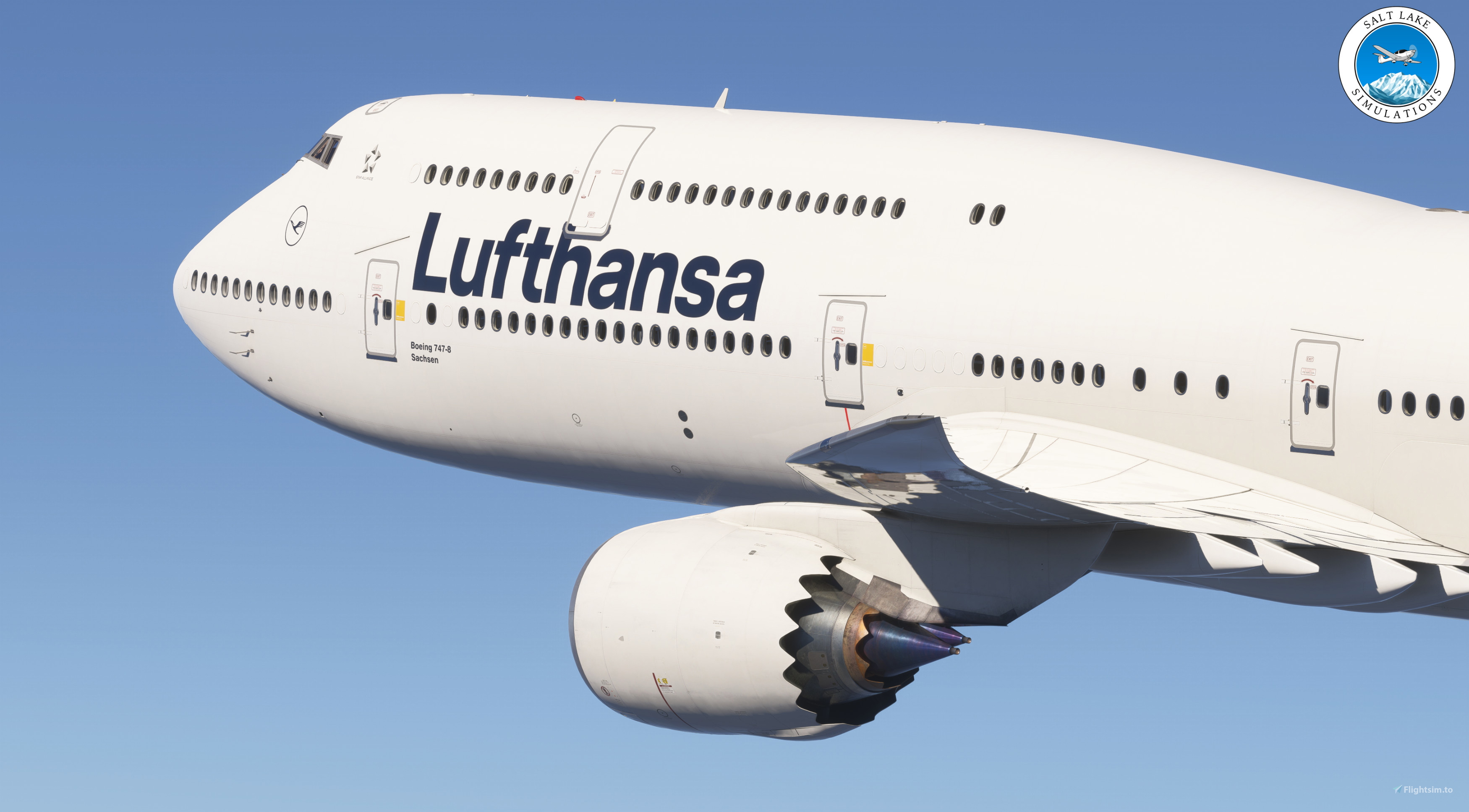 Lufthansa 747-8 D-ABYC w/Cabin [8k] for Microsoft Flight Simulator