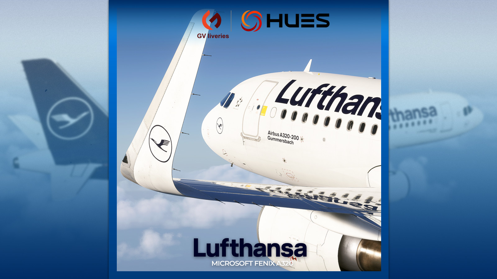 Lufthansa A320SL pack w/Cabin for Fenix A320 - Aircraft Liveries