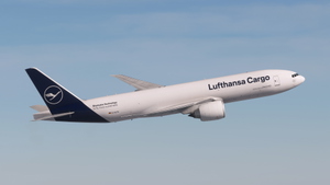 Lufthansa Cargo (D-ALFG | Sharkskin Technology) - PMDG 777-F thumbnail 1