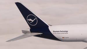 Lufthansa Cargo (D-ALFG | Sharkskin Technology) - PMDG 777-F thumbnail 2
