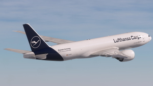Lufthansa Cargo (D-ALFG | Sharkskin Technology) - PMDG 777-F thumbnail 4