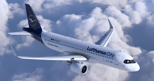 [A32NX] Lufthansa City D-AIJQ | FlyByWire A320neo | 8K thumbnail 2