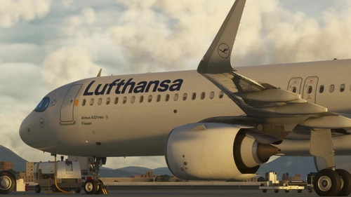 Lufthansa D-AIEJ livery for InibuildsA321 NEO MSFS2024 (with cabin)