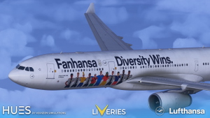 Lufthansa D-AIKQ (Fanhansa)  w/Cabin | A330-300 inibuilds/microsoft [8K] thumbnail 2