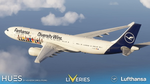 Lufthansa D-AIKQ (Fanhansa)  w/Cabin | A330-300 inibuilds/microsoft [8K] thumbnail 3