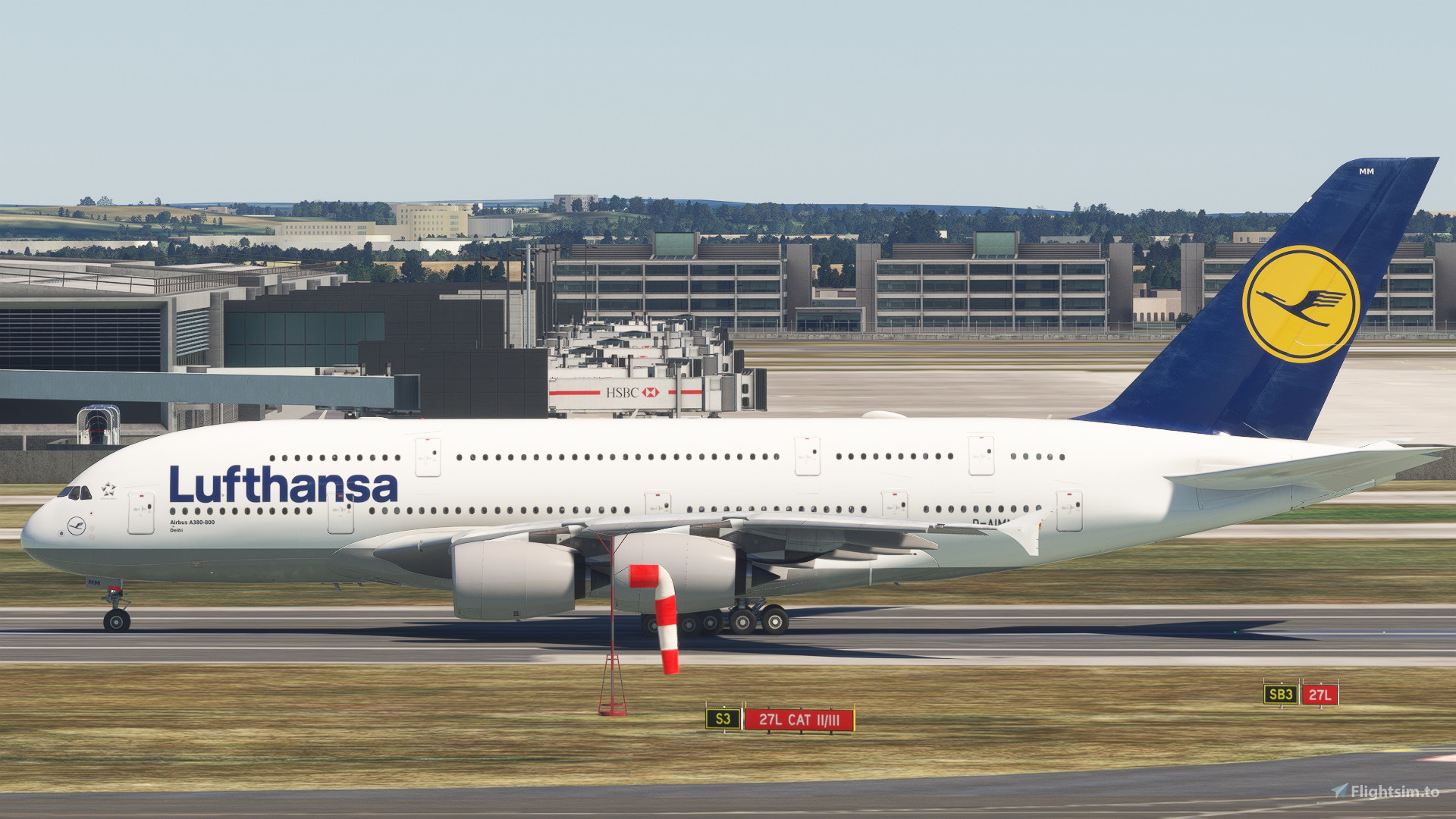 Lufthansa D-AIMM Old Livery Flybywire A380 [raimbotrax][4K] for