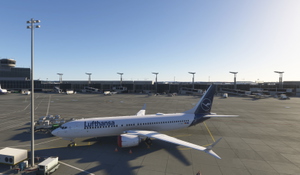 Lufthansa (Fictional) | Asobo 737-8MAX thumbnail 1