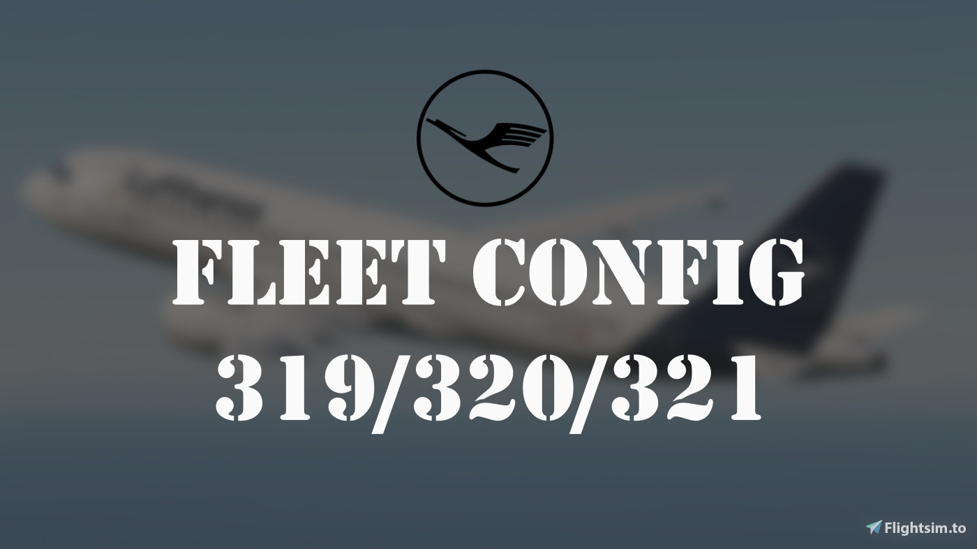 Lufthansa fleet (Fenix) - GSX Pro Configs - Image 1