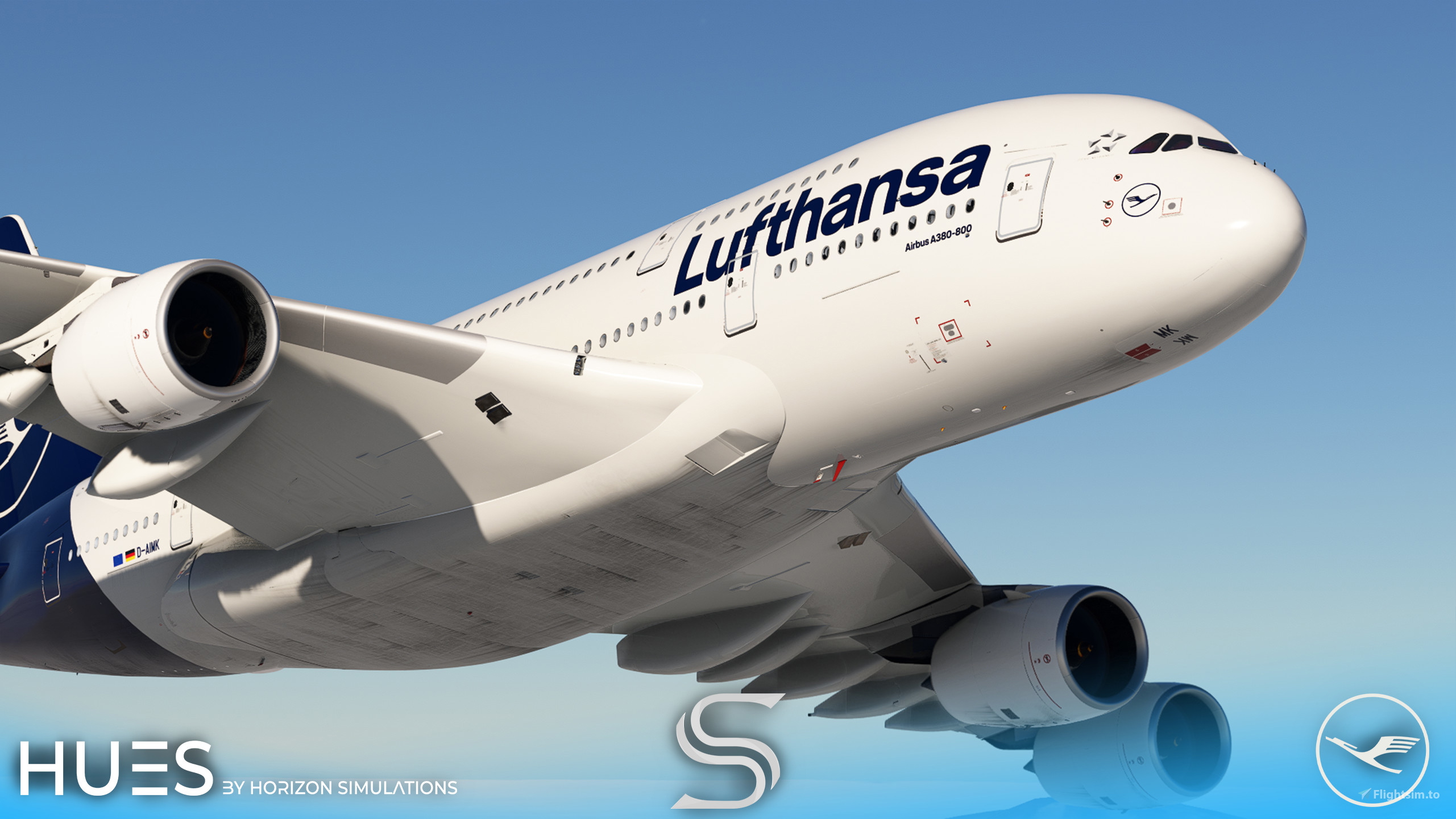 Lufthansa New Colors Pack | FBW A380 | 8K & 4K for Microsoft