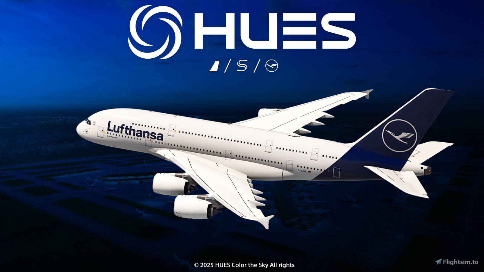 Lufthansa New Colors Pack | FBW A380 | 8K & 4K for Microsoft