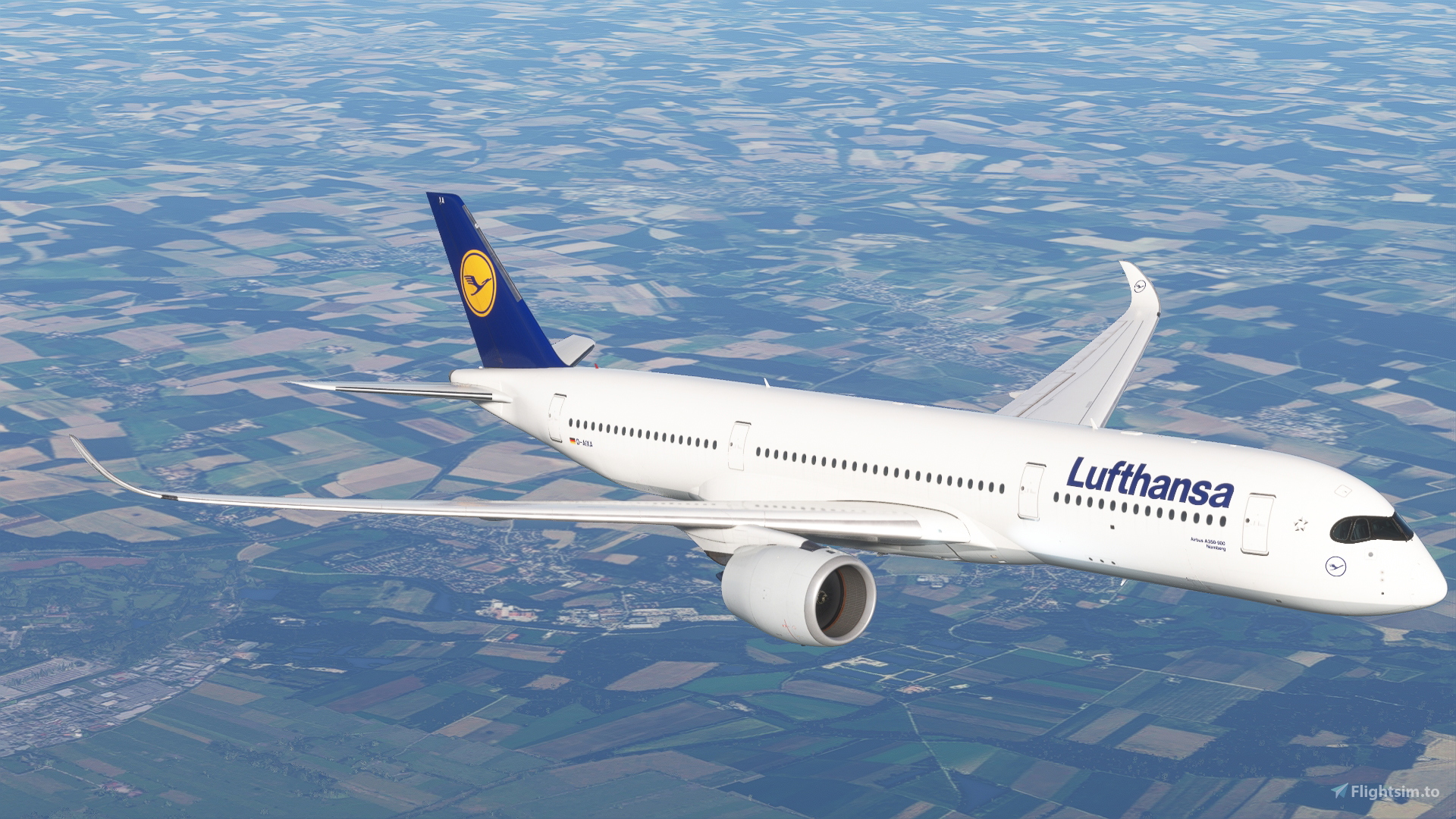 Phoenix Lufthansa A350-900 新塗装 Phoenix A350-900 Lufthansa Special Paint 