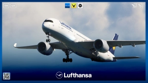 Lufthansa Old Colors w/3D Cabin | A350-900 inibuilds thumbnail 2