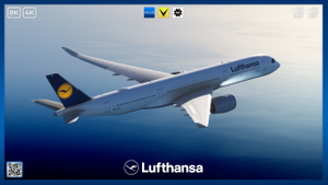 Lufthansa Old Colors w/3D Cabin | A350-900 inibuilds thumbnail 4