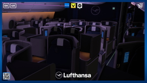 Lufthansa Old Colors w/3D Cabin | A350-900 inibuilds thumbnail 7