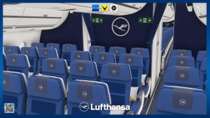 Lufthansa Old Colors w/3D Cabin | A350-900 inibuilds thumbnail 10