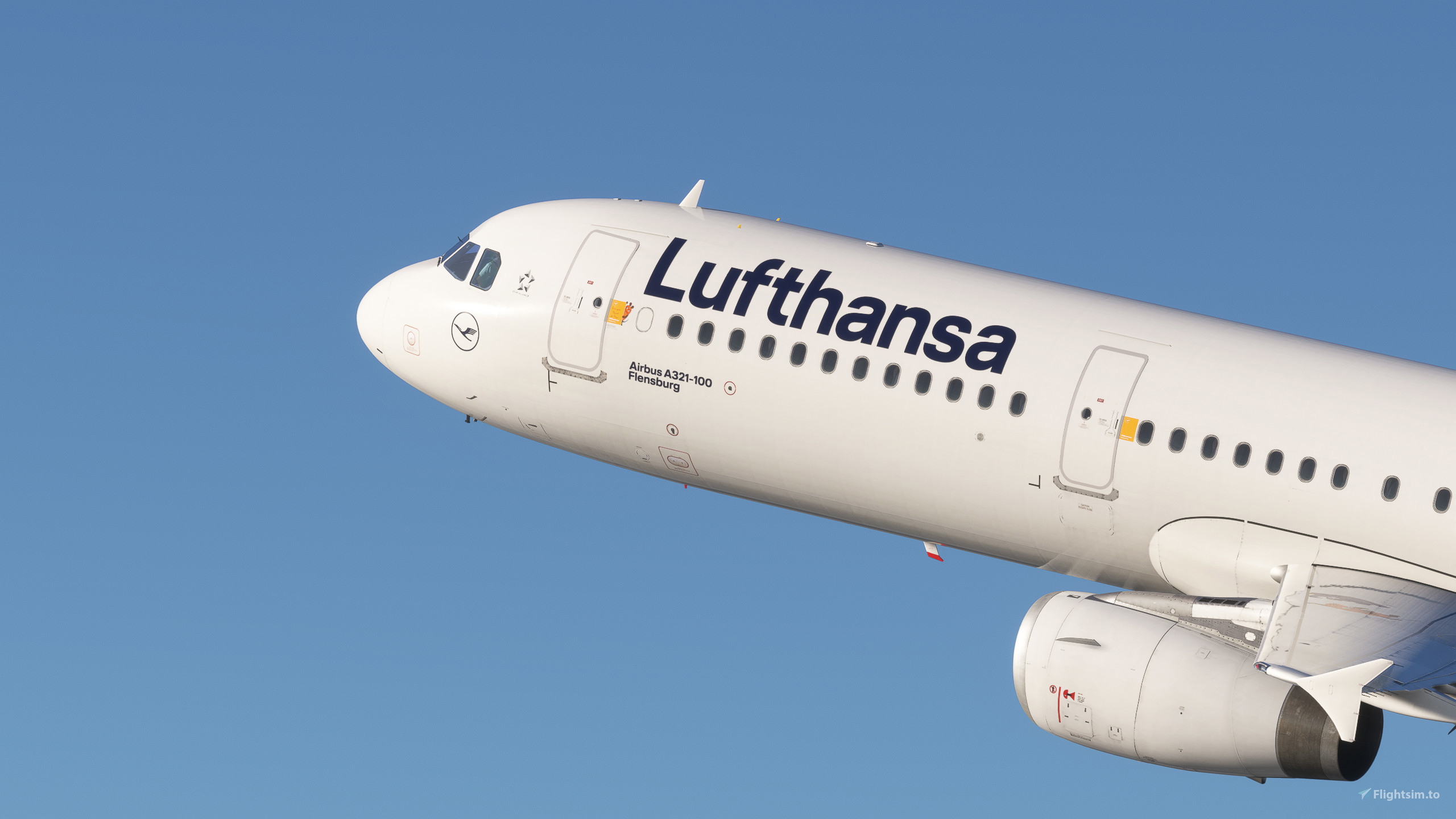 Lufthansa [Pack 1] w/Cabin Fenixsim A321 [8K+4K] para Microsoft