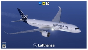 Lufthansa Pack  w/ 3D Cabin | A350-900 inibuilds thumbnail 2